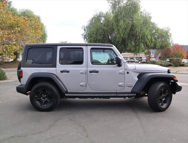 used 2020 Jeep Wrangler Unlimited car, priced at $25,499