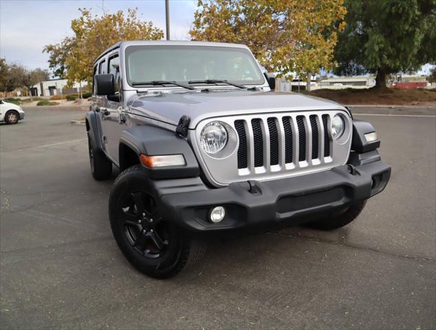 used 2020 Jeep Wrangler Unlimited car, priced at $25,499