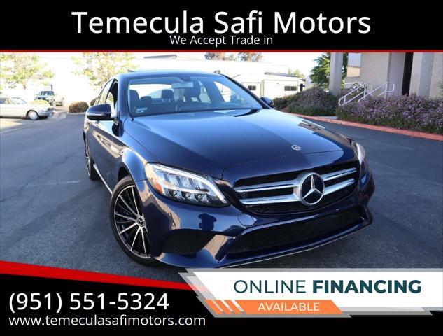 used 2019 Mercedes-Benz C-Class car, priced at $21,499