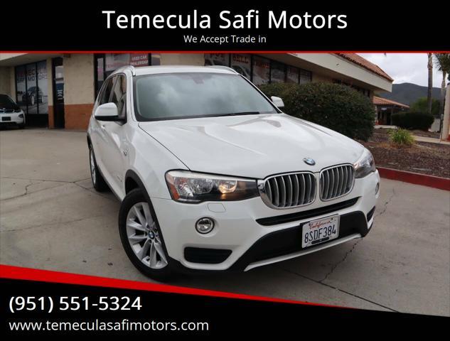 used 2017 BMW X3 car, priced at $13,399