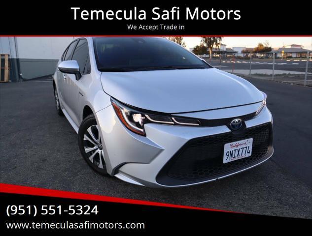 used 2021 Toyota Corolla Hybrid car, priced at $15,999