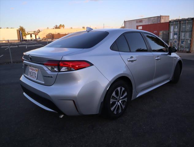 used 2021 Toyota Corolla Hybrid car, priced at $15,999