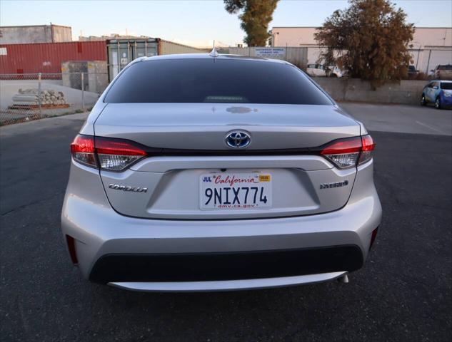 used 2021 Toyota Corolla Hybrid car, priced at $15,999