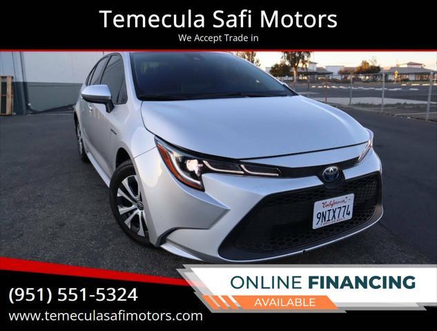 used 2021 Toyota Corolla Hybrid car, priced at $15,999