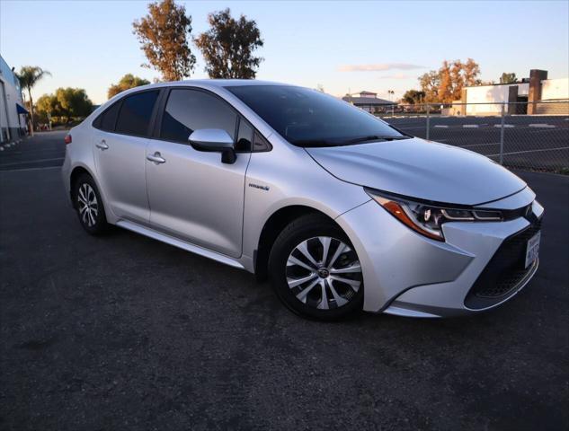 used 2021 Toyota Corolla Hybrid car, priced at $15,999