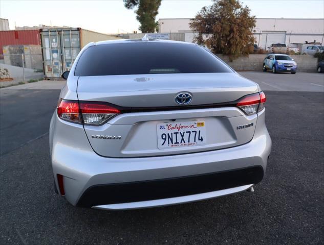 used 2021 Toyota Corolla Hybrid car, priced at $15,999