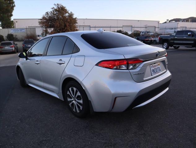 used 2021 Toyota Corolla Hybrid car, priced at $15,999