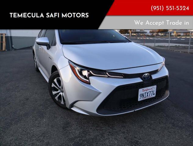 used 2021 Toyota Corolla Hybrid car, priced at $15,999