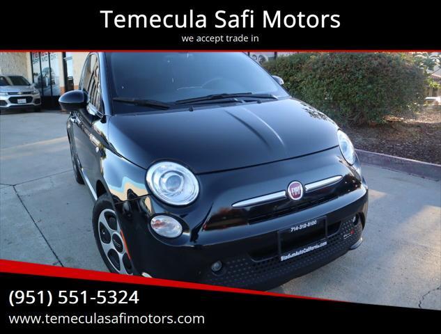 used 2017 FIAT 500e car, priced at $8,499