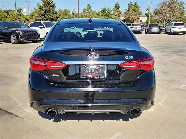 used 2018 INFINITI Q50 car, priced at $20,270