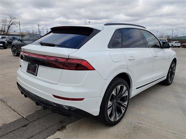 new 2025 Audi Q8 car, priced at $85,270