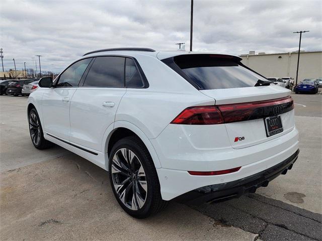 new 2025 Audi Q8 car, priced at $85,270