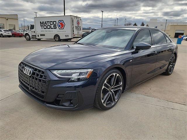 new 2025 Audi A8 car, priced at $106,625