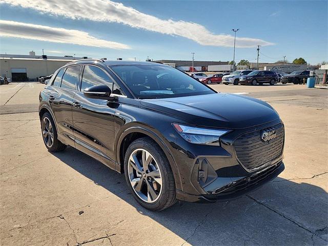 new 2025 Audi Q4 e-tron car, priced at $63,685