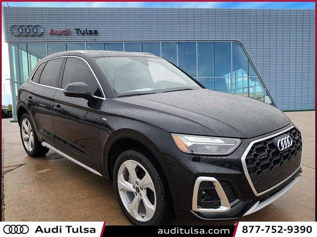 new 2025 Audi Q5 car, priced at $58,085