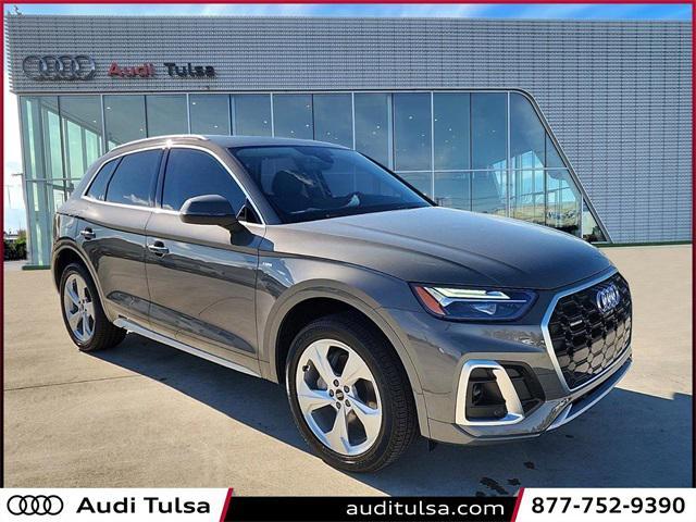 new 2025 Audi Q5 car, priced at $58,085