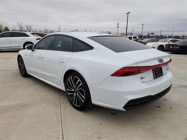 new 2025 Audi A7 car, priced at $87,535