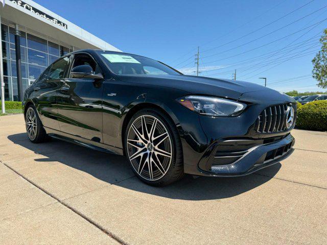 new 2024 Mercedes-Benz AMG C 43 car, priced at $68,000