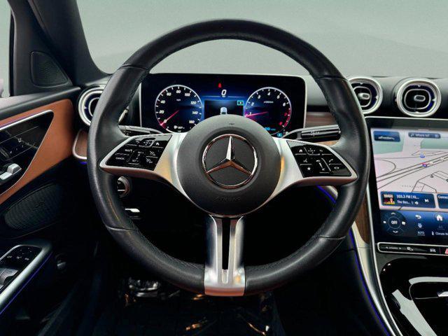 used 2022 Mercedes-Benz C-Class car, priced at $34,999