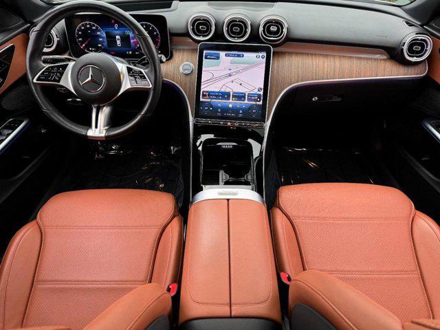 used 2022 Mercedes-Benz C-Class car, priced at $34,999