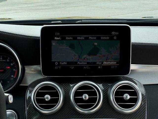 used 2018 Mercedes-Benz AMG C 63 car, priced at $45,988