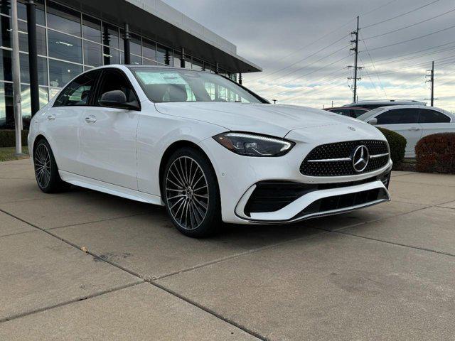 new 2025 Mercedes-Benz C-Class car, priced at $58,405