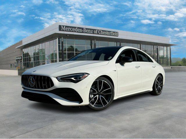 new 2025 Mercedes-Benz AMG CLA 35 car, priced at $59,165