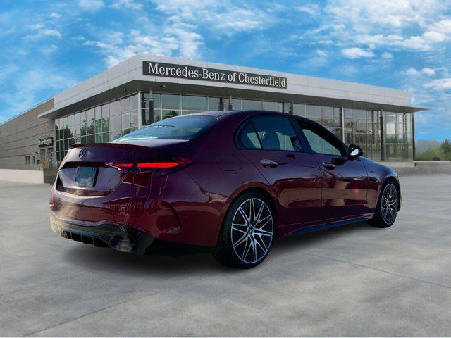 new 2025 Mercedes-Benz AMG C 43 car, priced at $73,985