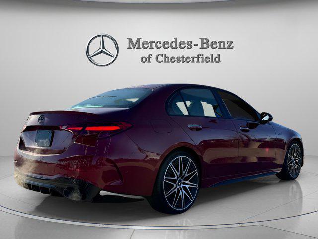 new 2025 Mercedes-Benz AMG C 43 car, priced at $73,985