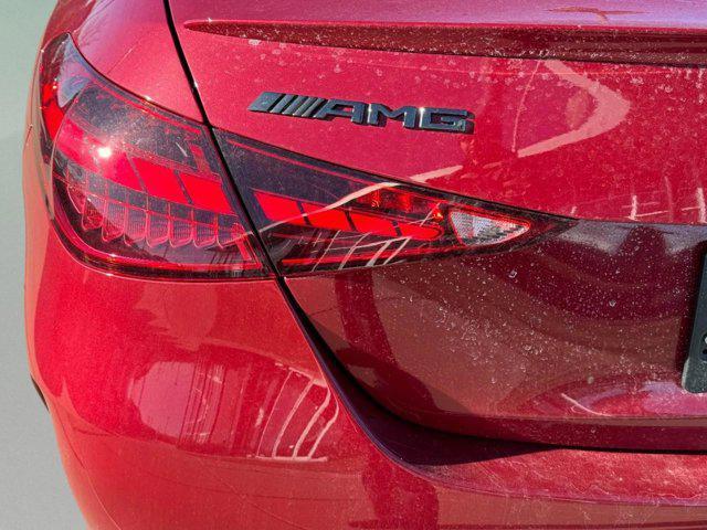 new 2025 Mercedes-Benz AMG C 43 car, priced at $73,985