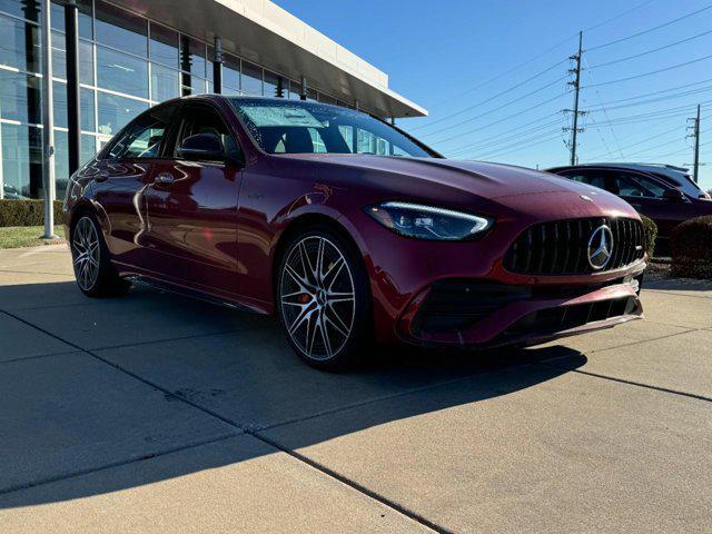 new 2025 Mercedes-Benz AMG C 43 car, priced at $73,985