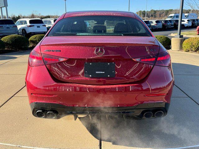 new 2025 Mercedes-Benz AMG C 43 car, priced at $73,985