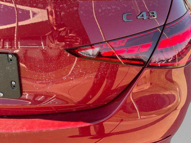 new 2025 Mercedes-Benz AMG C 43 car, priced at $73,985