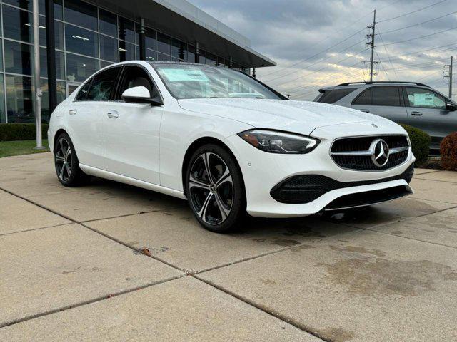 new 2025 Mercedes-Benz C-Class car, priced at $55,595