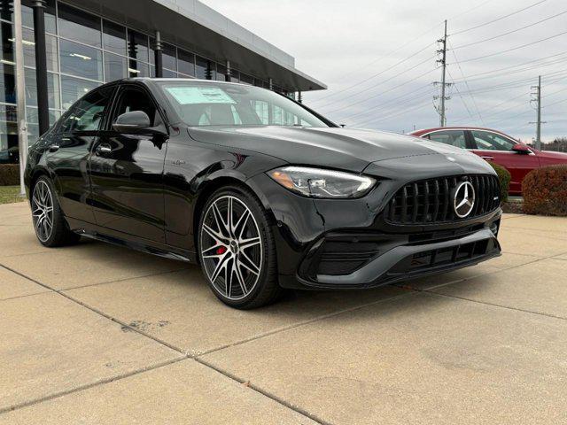 new 2025 Mercedes-Benz AMG C 43 car, priced at $74,140