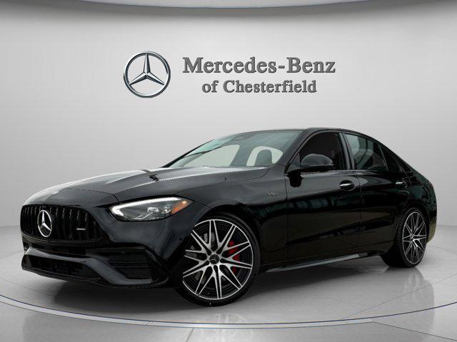new 2025 Mercedes-Benz AMG C 43 car, priced at $74,140