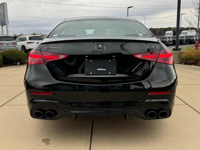 new 2025 Mercedes-Benz AMG C 43 car, priced at $74,140