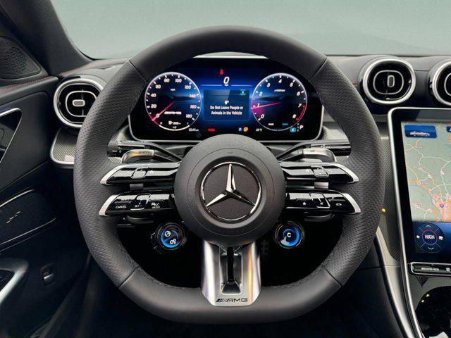 new 2025 Mercedes-Benz AMG C 43 car, priced at $74,140