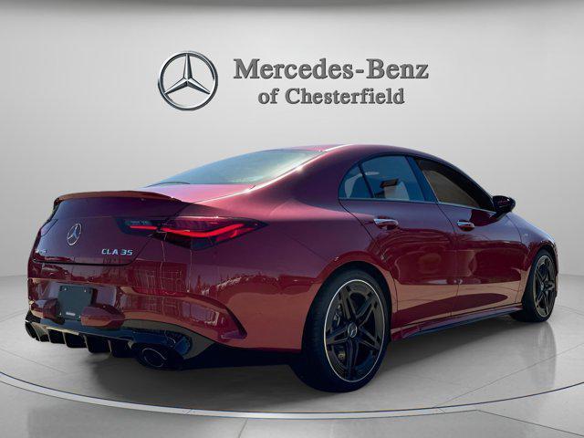 new 2025 Mercedes-Benz AMG CLA 35 car, priced at $61,665