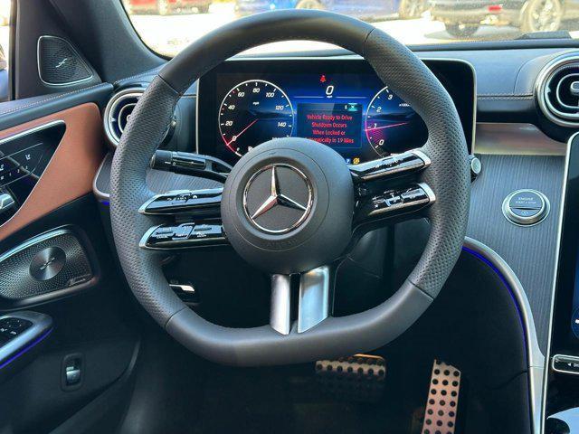 new 2025 Mercedes-Benz C-Class car, priced at $60,555