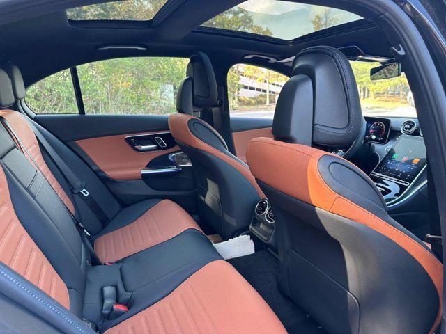 new 2025 Mercedes-Benz C-Class car, priced at $60,555