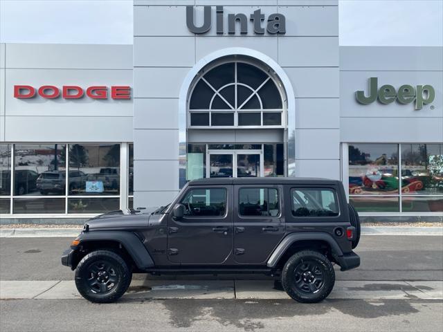 new 2025 Jeep Wrangler car, priced at $35,295