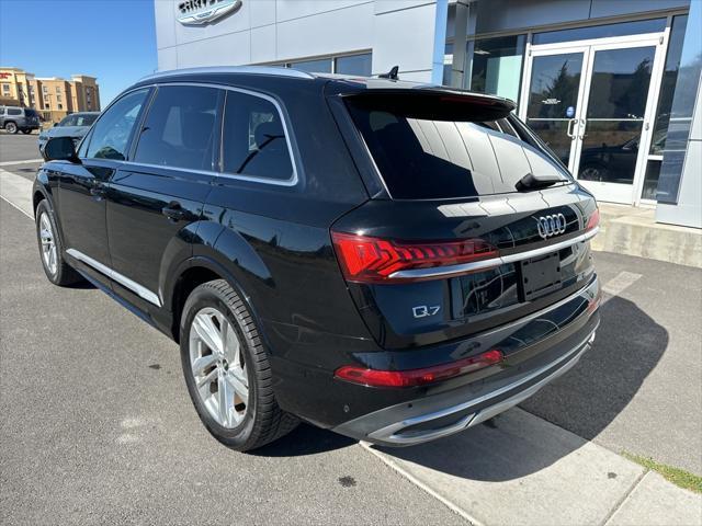 used 2021 Audi Q7 car, priced at $32,021