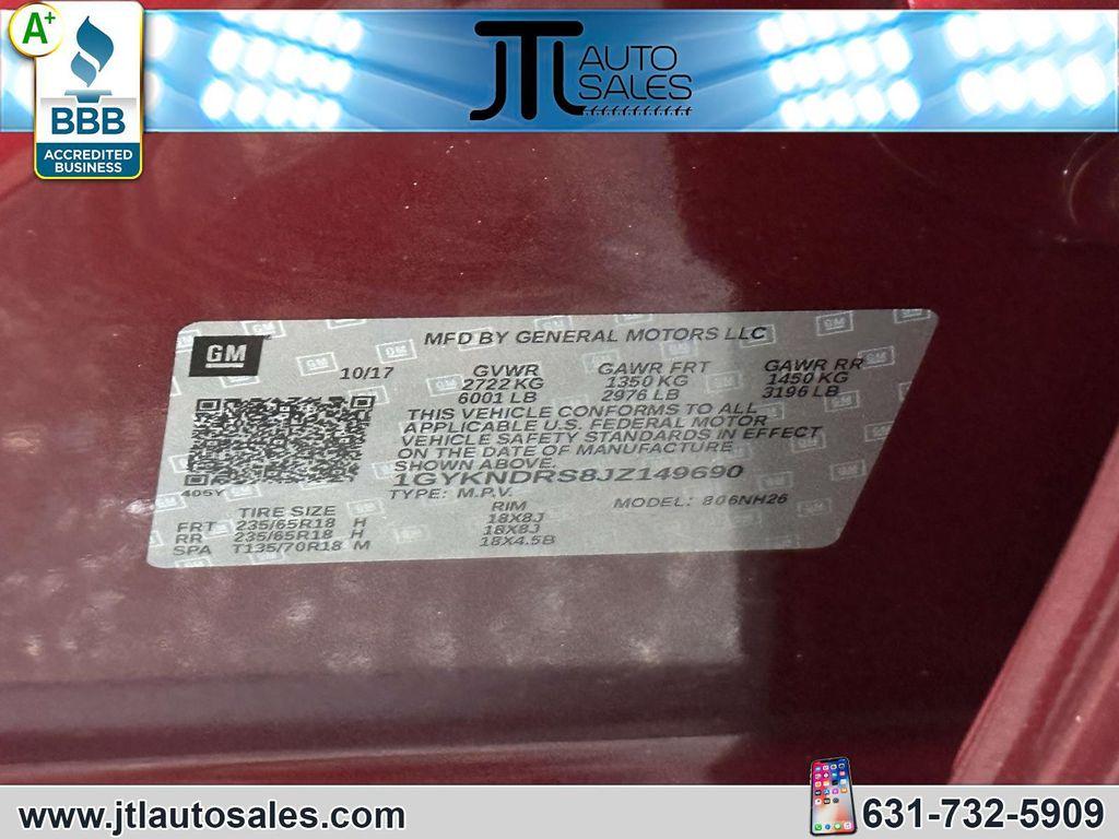 used 2018 Cadillac XT5 car, priced at $16,990