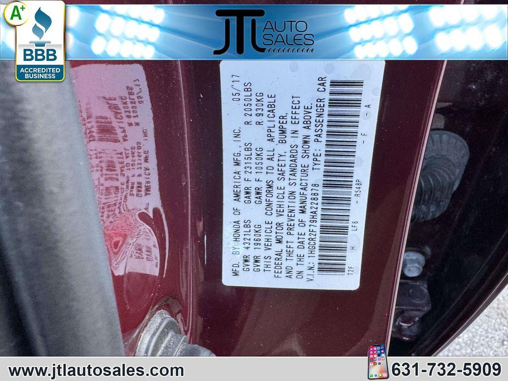 used 2017 Honda Accord car, priced at $15,686