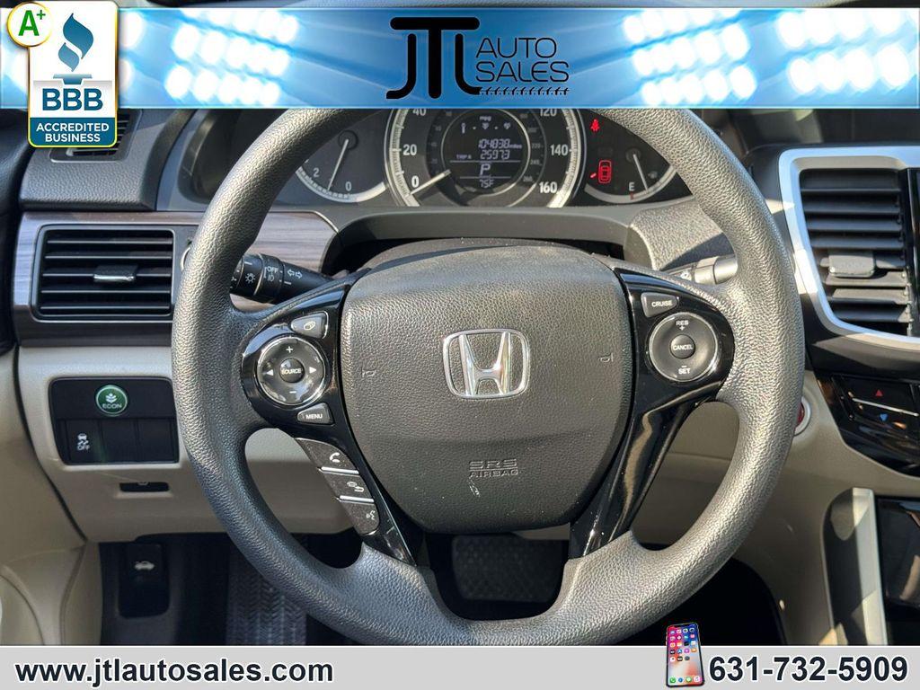 used 2017 Honda Accord car, priced at $15,686
