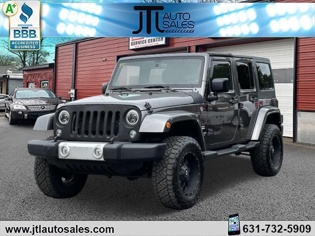 used 2014 Jeep Wrangler Unlimited car, priced at $19,790