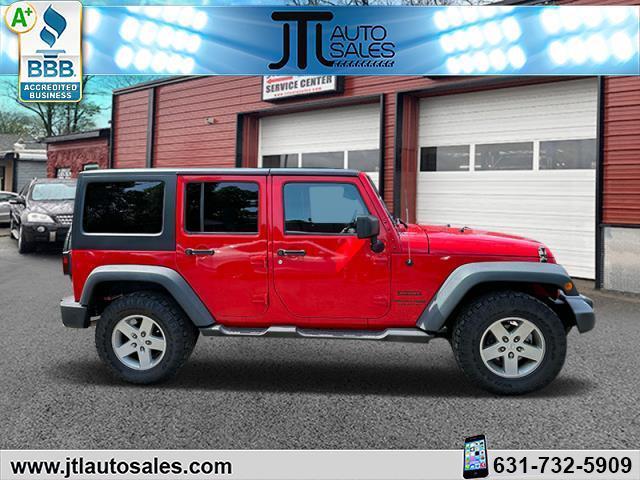 used 2018 Jeep Wrangler JK Unlimited car, priced at $22,490