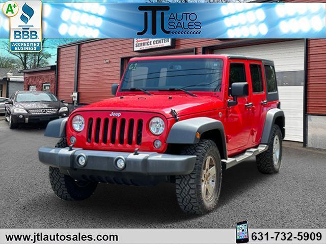 used 2018 Jeep Wrangler JK Unlimited car, priced at $22,490