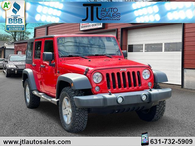 used 2018 Jeep Wrangler JK Unlimited car, priced at $22,490